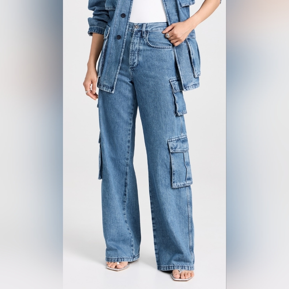 FAVORITE DAUGHTER The Carly Cargo Jeans Size 33